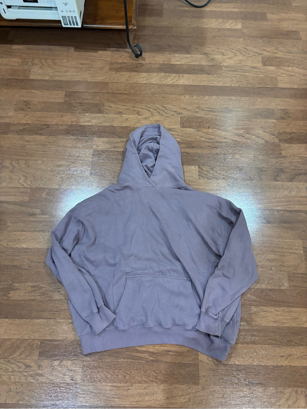 Hollister Men's Crewneck Hooded Sweater - Mauve